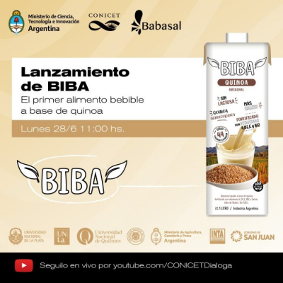 Presentaron la bebida alimenticia &quot;Biba&quot; en la que participaron investigadores de la UNLa