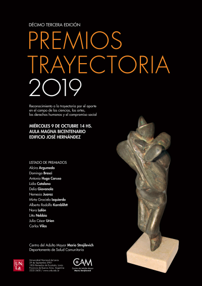 Llega la 13ª edición de los Premios Trayectoria