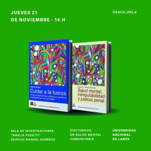 Presentan dos libros de la Colección del Doctorado en Salud Mental Comunitaria