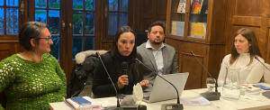 La UNLa participó del conversatorio sobre derechos de las personas trabajadoras en el comercio en el espacio público