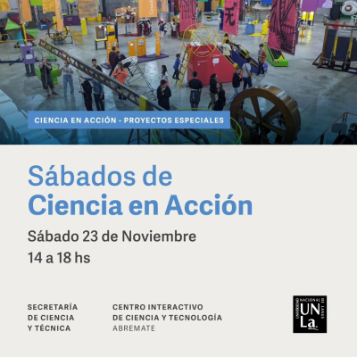 Nueva edición de los Sábados de Ciencia en Acción