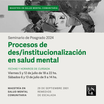 Seminarios de posgrado en salud mental