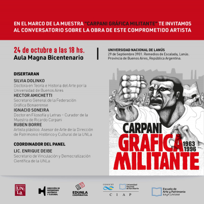 Conversatorio sobre Ricardo Carpani