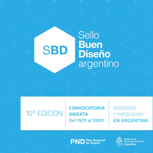 Abrió la Convocatoria 2020 del Sello del Buen Diseño 2020