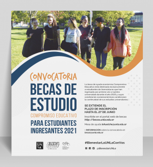 Convocatoria a becas de ayuda económica para ingresantes