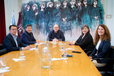 Discapacidad: con la presencia de Daniel Arroyo, se desarrolló una reunión interinstitucional entre la UNLa, la UTN y el Congreso de la Nación