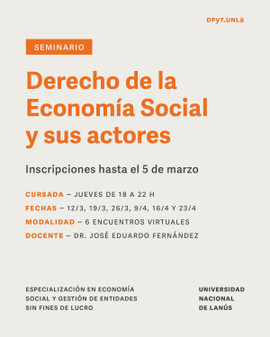 Seminario: "Derecho de la Econom&iacute;a Social y sus actores"