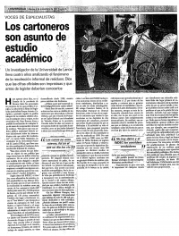 Los cartoneros son asunto de estudio académico