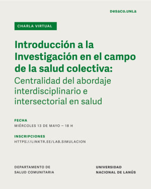 Charla sobre investigaci&oacute;n y salud colectiva