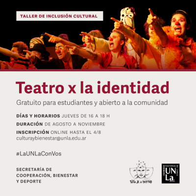 Sumate a los Talleres de Inclusión Cultural