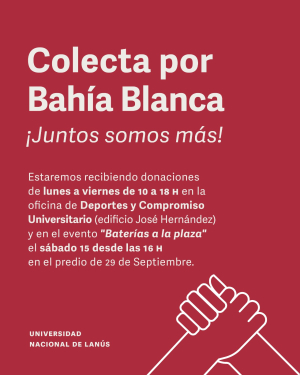 Colecta por Bahía Blanca