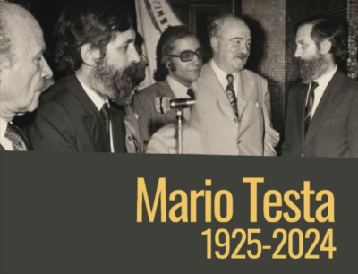 Despedimos a Mario Testa