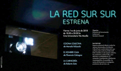 La Red Sur Sur estrenará tres producciones audiovisuales