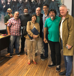 El Ministro de Cultura de la Provincia de Misiones visitó la UNLa