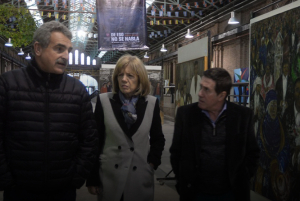 Rossi, Díaz Pérez y Jaramillo recordaron el bombardeo de Plaza de Mayo