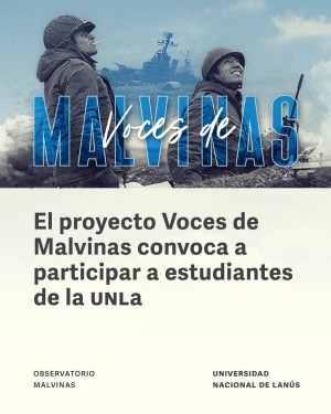 "Voces de Malvinas" convoca a estudiantes a sumarse a sus proyectos de investigaci&oacute;n