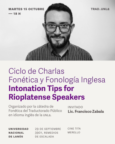 Ciclo de charlas sobre Fonética y Fonología Inglesa