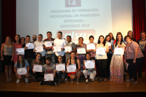 Egresó la primera cohorte de Panaderos Artesanales
