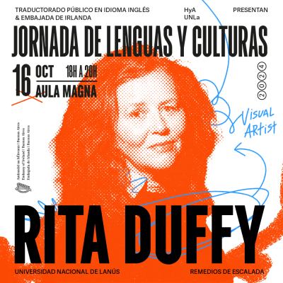 La artista irlandesa Rita Duffy disertará en nuestra universidad
