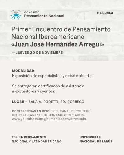 Primer Encuentro de Pensamiento Nacional Iberoamericano