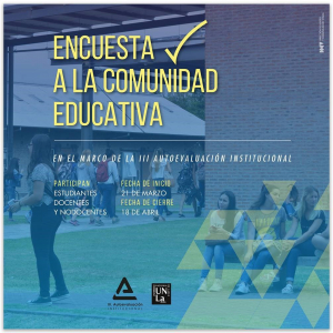 ¡Avanza la III Autoevaluación Institucional!