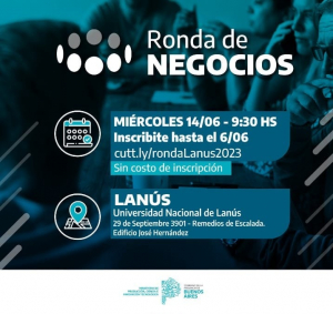 Sumate a la Ronda de Negocios organizada por el Ministerio de Producción bonaerense