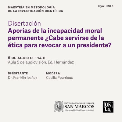 2º jornada del Ciclo de cooperación internacional con conferencias ético-filosóficas
