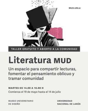 Taller gratuito de literatura en el MUD