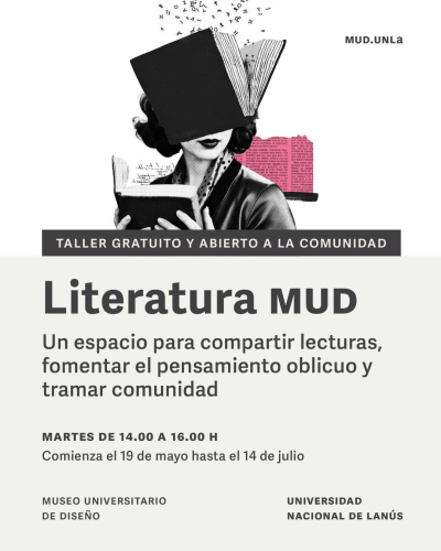 Taller gratuito de literatura en el MUD