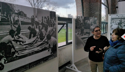 Se exhibe en la UNLa “El Siluetazo a 40 años”, la muestra que revive la poderosa acción que visibilizó la lucha por los desaparecidos