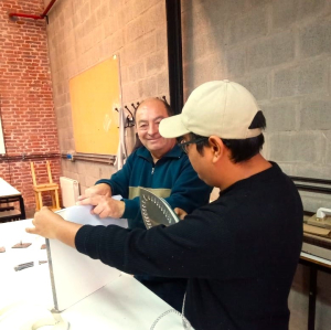 Estudiantes con Becas Manuel Belgrano en los Talleres de Diseño Industrial
