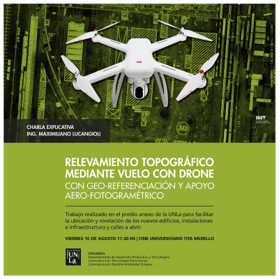 Relevamiento topográfico con uso de drone