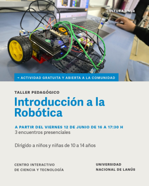 Taller gratuito de rob&oacute;tica para ni&ntilde;os