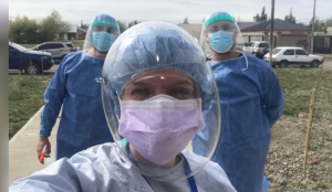 Es madre, epidemióloga y está abocada a la primera línea de batalla en el Plan Detectar
