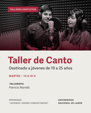 ¡Sumate a los talleres gratuitos del Programa Jóvenes Líderes Comunitarios!