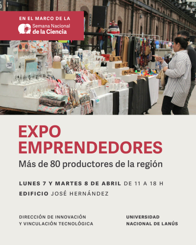 Nueva feria de emprendedores en la UNLa