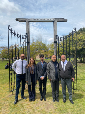 La UNLa recibió al Director de la Academia de La Franja y la Ruta (China)