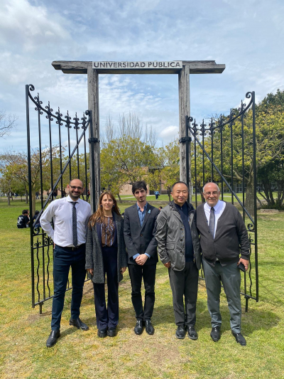 La UNLa recibió al Director de la Academia de La Franja y la Ruta (China)