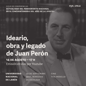 Conferencia sobre el ideario, obra y legado de Juan Perón