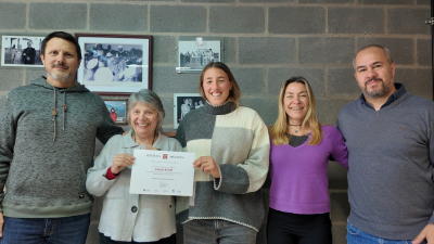 La Vicerrectora recibi&oacute; a Emma Knobl, la Leona que estudia en nuestra universidad