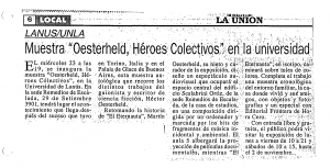 Muestra &quot;Oesterheld, héroes colectivos&quot; en la universidad