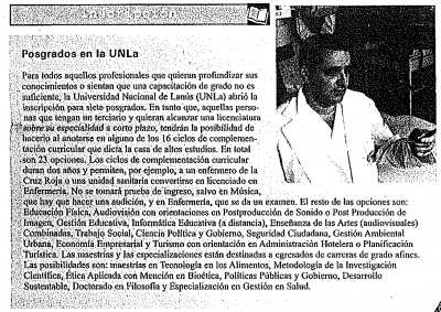 Posgrados en la UNLa