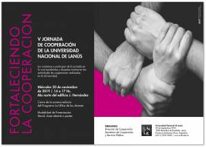 Te invitamos a una nueva Jornada de Cooperación