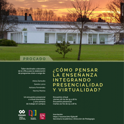 Taller para docentes sobre enseñanza virtual y presencial