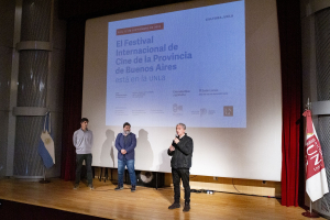Empezó en la UNLa el Festival Internacional de Cine de la Provincia de Buenos Aires