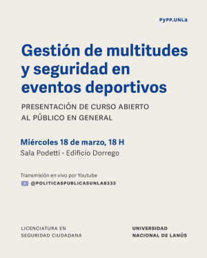 Curso sobre gesti&oacute;n de multitudes y seguridad en eventos deportivos