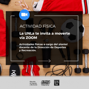¡Volvemos a entrenar! Actividades físicas vía Zoom para toda la comunidad universitaria