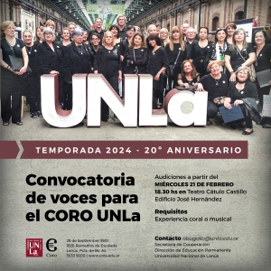 ¡Sumate a nuestro coro!