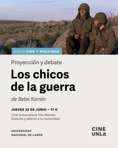 Cine debate con el film "Los chicos de la guerra"