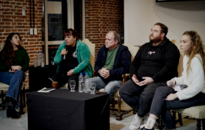 Con la presencia de la diputada Zaracho, se realizó un panel sobre educación pública y Ley Bases